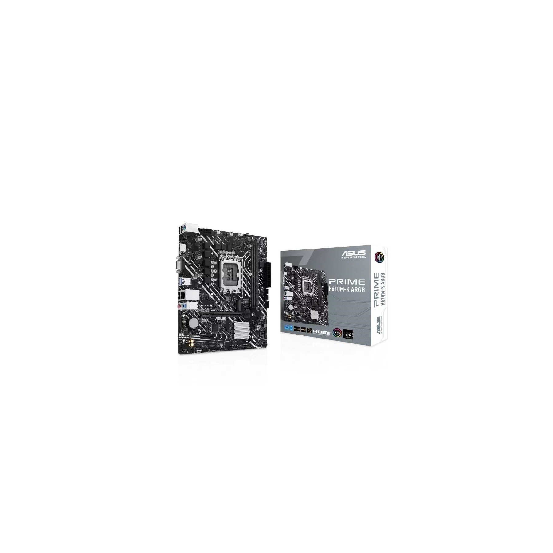 Asus Placa Base Prime H610M-K Ddr5 Argb Matx 1700