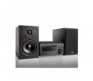 Denon Dm-41 Black / Microcadena 60W Con Altavoces