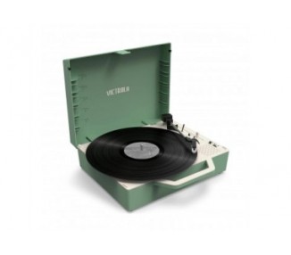 Victrola Re-Spin Green / Tocadiscos Con Altavoz