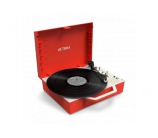 Victrola Re-Spin Red / Tocadiscos Con Altavoz