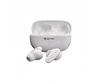 Auricular Bluetooth Denver Twe - 49Enc - Blanco