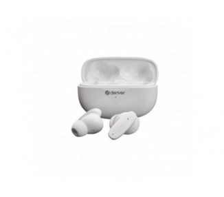 Auricular Bluetooth Denver Twe - 49Enc - Blanco