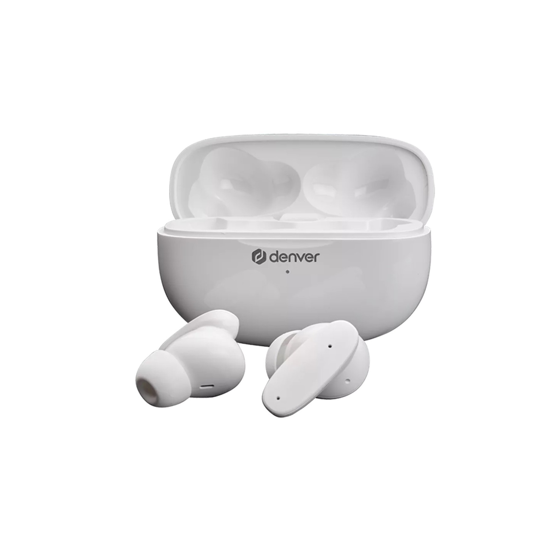 Auricular Bluetooth Denver Twe - 49Enc - Blanco