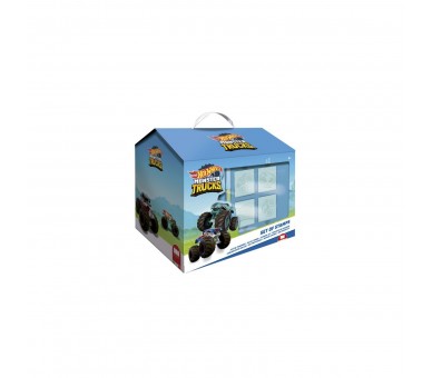 Set Papeleria Casa Hot Wheels 20Pzs