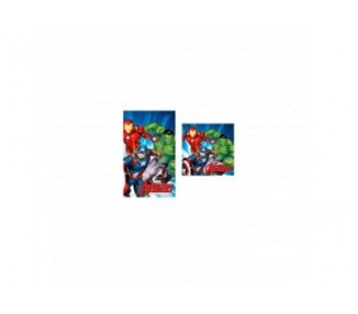 Set 2 Toallas Vengadores Avengers Marvel Algodon 12 Unidades