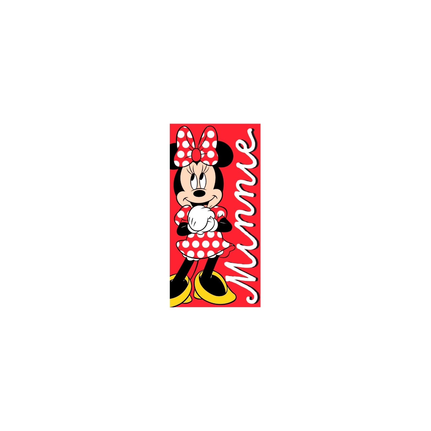 Toalla Minnie Disney Algodon 10 Unidades