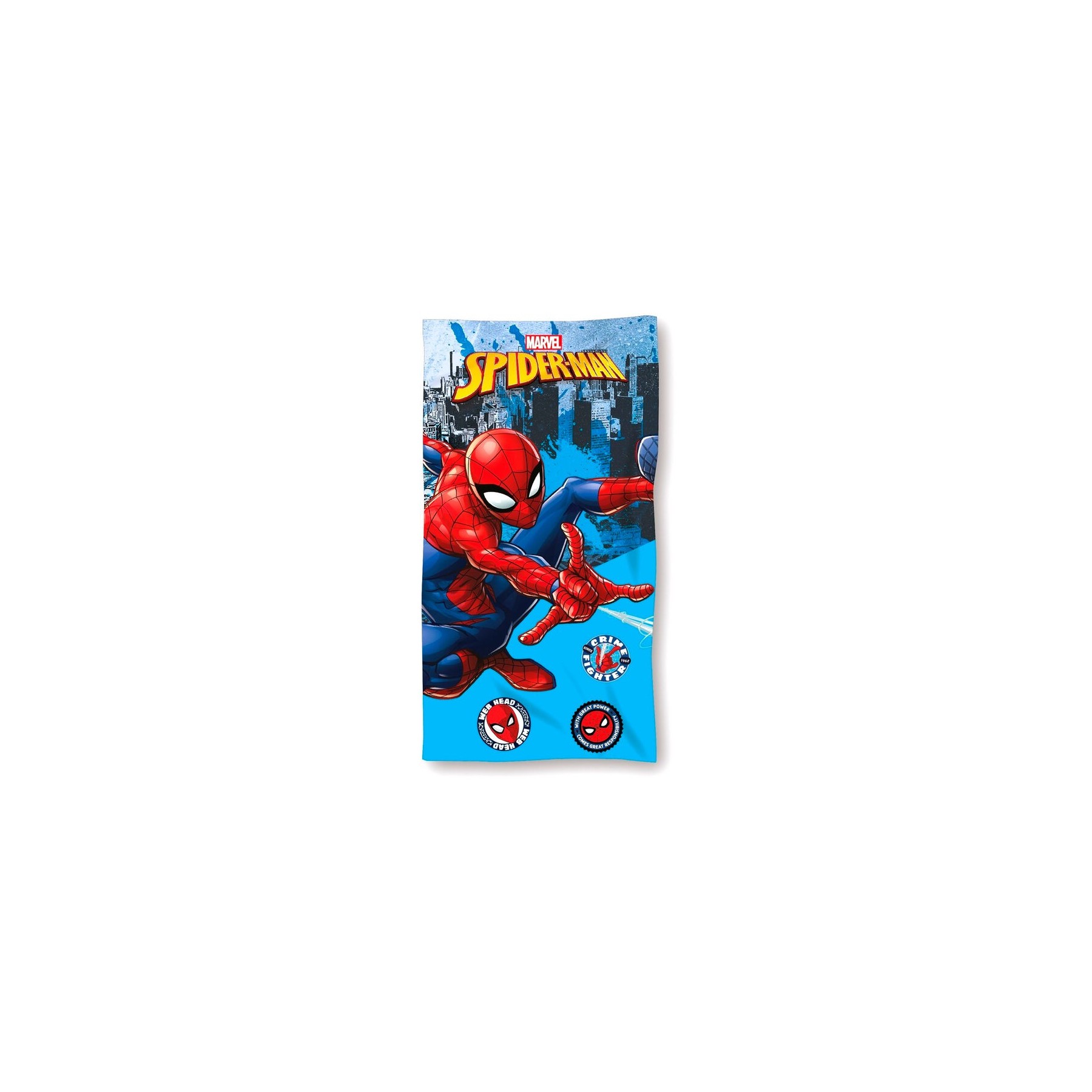 Toalla Spiderman Marvel Algodon 10 Unidades