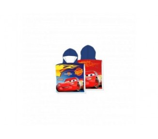 Poncho Toalla Cars Disney Microfibra 10 Unidades