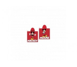 Poncho Toalla Mickey Disney Microfibra 10 Unidades