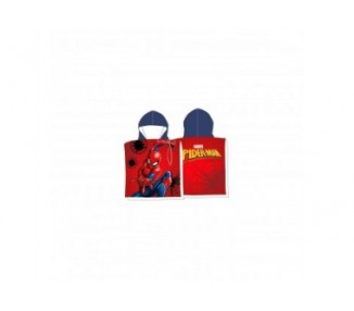 Poncho Toalla Spiderman Marvel Microfibra 10 Unidades