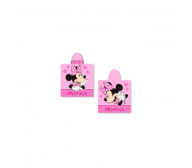 Poncho Toalla Minnie Disney Algodon 10 Unidades