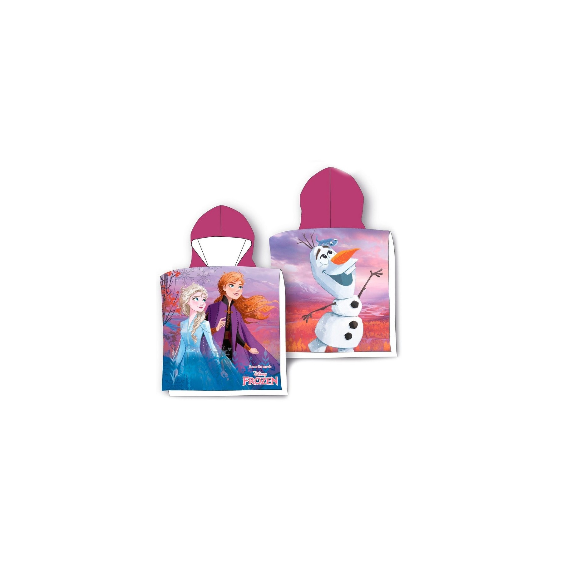 Poncho Toalla Frozen Disney Algodon 10 Unidades