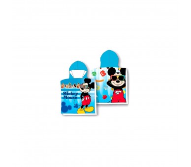 Poncho Toalla Mickey Disney Algodon 10 Unidades