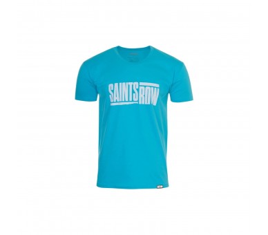 Camiseta Saints Row Logo Blue L