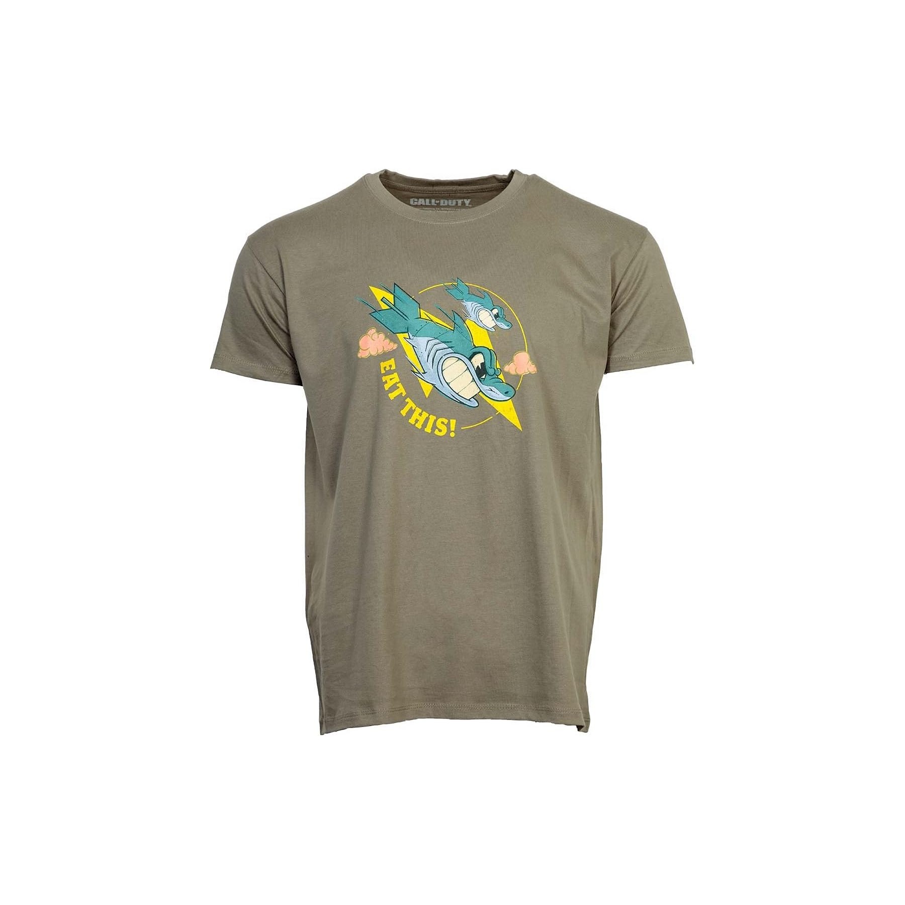 Camiseta Call Of Dutty Vanguard Shark Khaki L