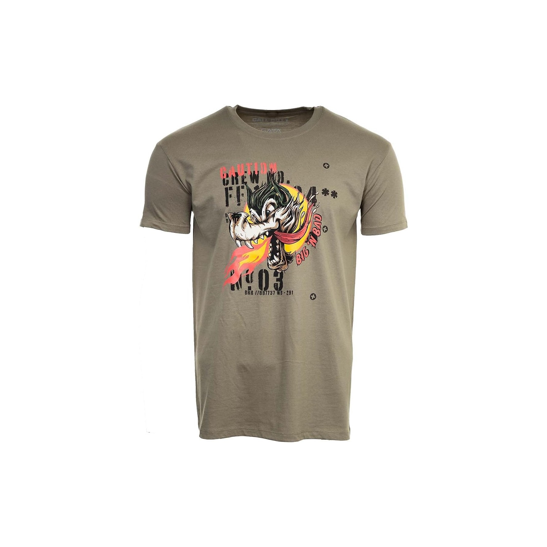 Camiseta Call Of Dutty Vanguard Wolf Khaki S