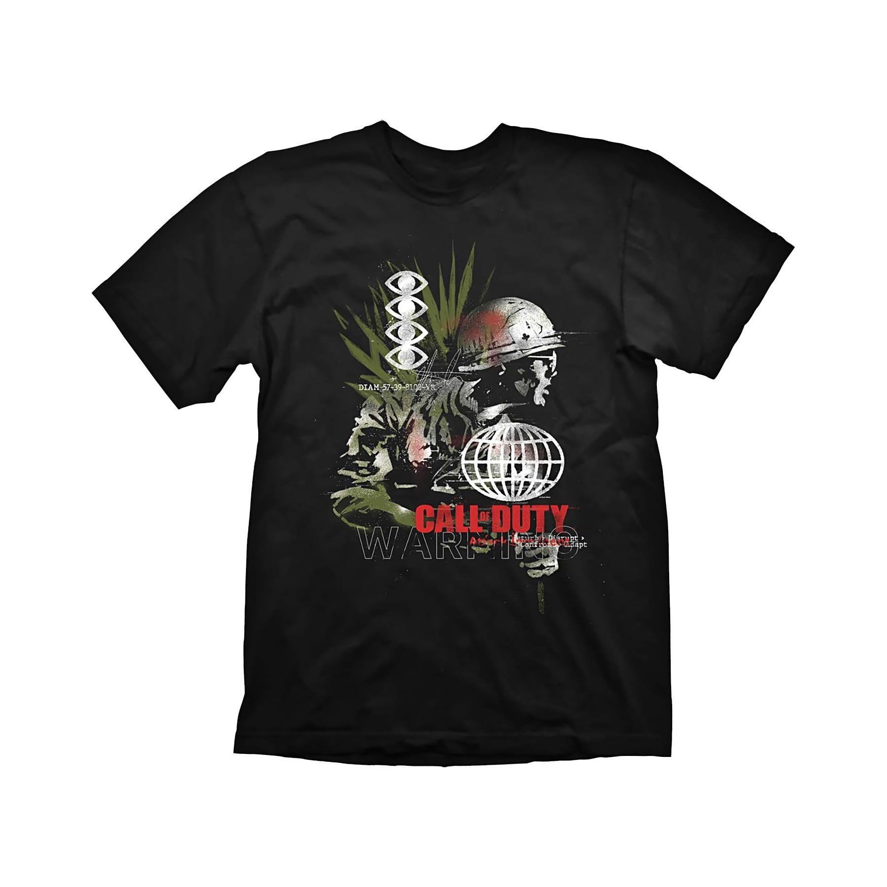 Camiseta Call Of Dutty T Army C. Blister Black L