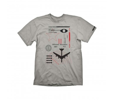 Camiseta Call Of Dutty Radar Blister L. Grey S