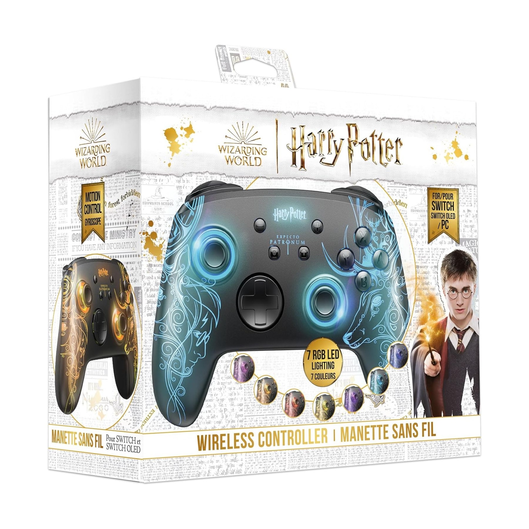 Mando Inalambrico con Luz Harry Potter Patronus Switch