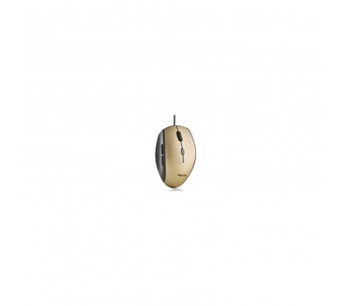 Ratón Ergonómico Ngs Moth Gold/ Hasta 1600 Dpi/ Dorado