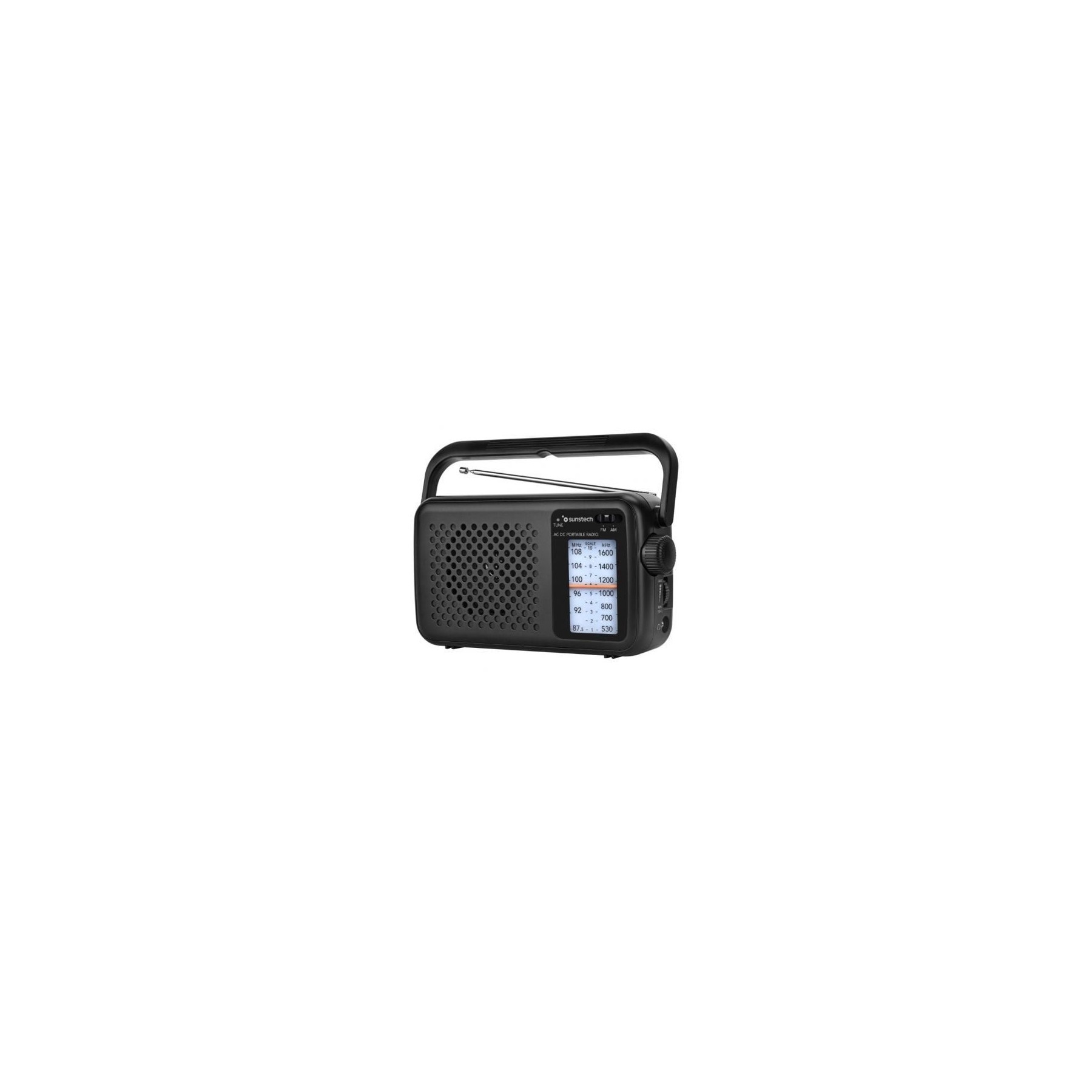 Radio Portátil Sunstech Rps760/ Negro