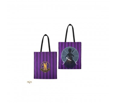 Tote Bag Cinereplicas Wednesday Addams Miercoles Y Violonche