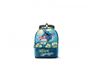 Mochila Lifestyle Stitch Disney 34M Adaptable