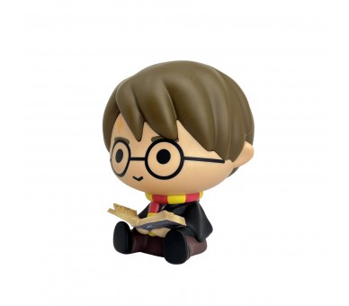 Figura Hucha Chibi Harry Potter Y El Libro De Hechizos