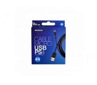 Cable Micro USB to USB Black Woxter Ps4