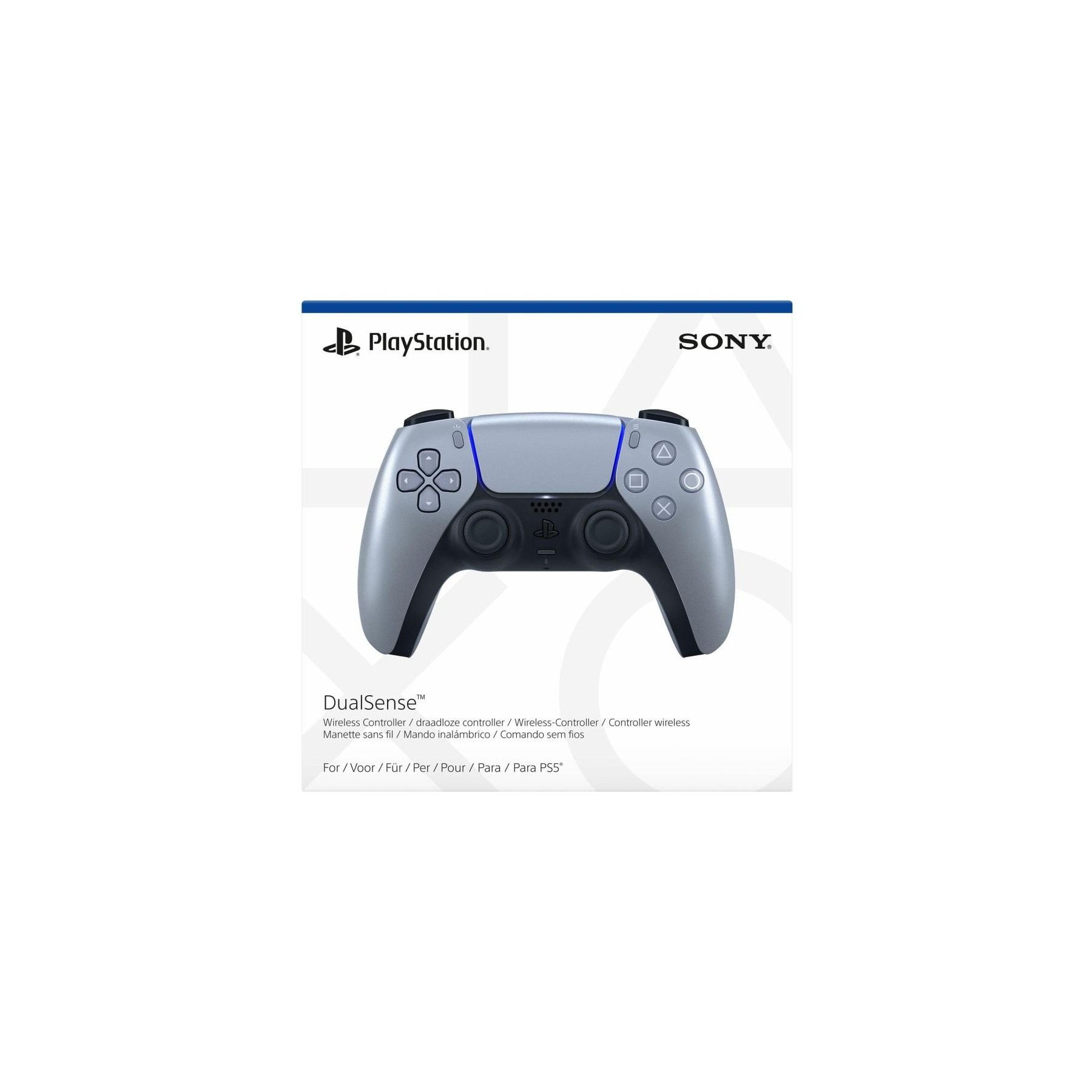 Dual Sense Wireless Controller Sterling Silver SONY Ps5