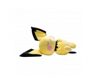 Peluche Pokemon Pichu Dormida Sleeping 45 Cm