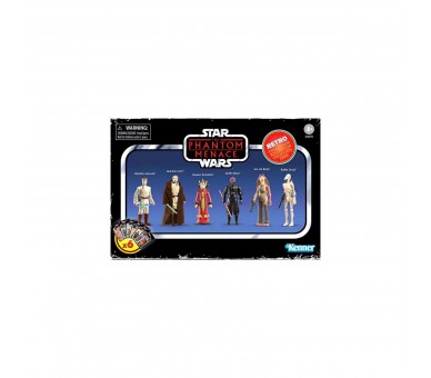 Set Figuras Phantom Menace Star Wars 9,5Cm