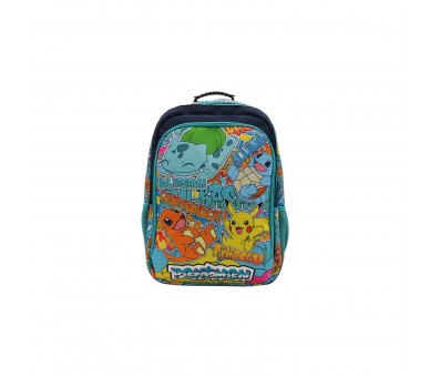 Mochila Urban Colors Pokemon 43Cm Adaptable