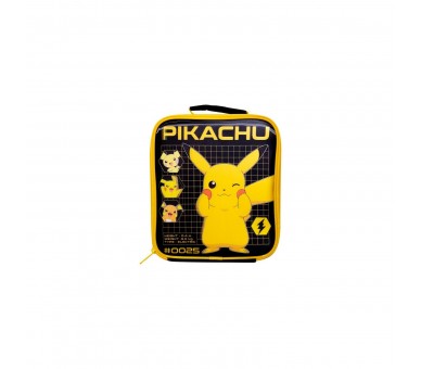 Bolsa Portameriendas Lenticular Pikachu Pokemon Termica