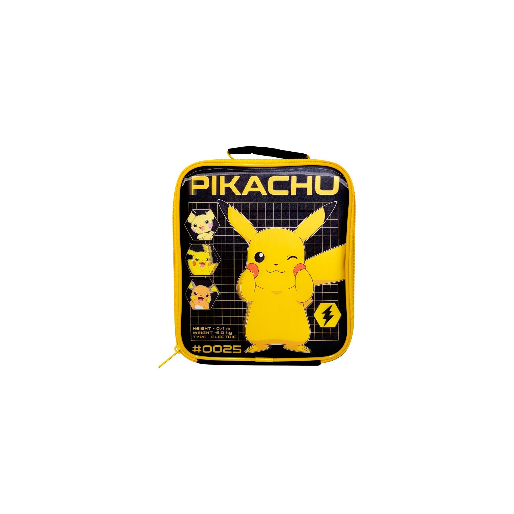 Bolsa Portameriendas Lenticular Pikachu Pokemon Termica