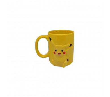 Taza 3D Pikachu Pokemon 325Ml