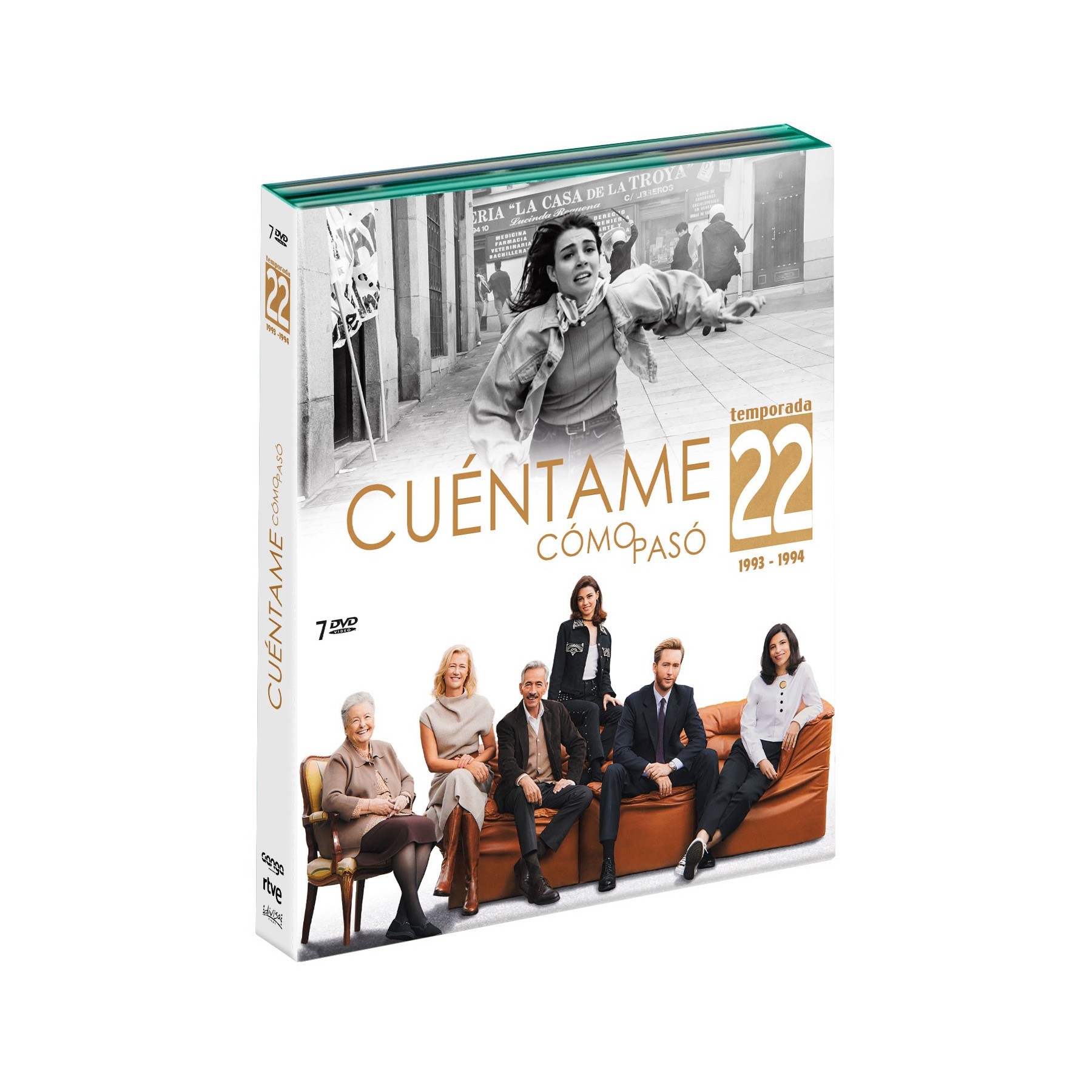 Dvd  - Cuentame Como Paso 22ª Temp (7 Dvd)