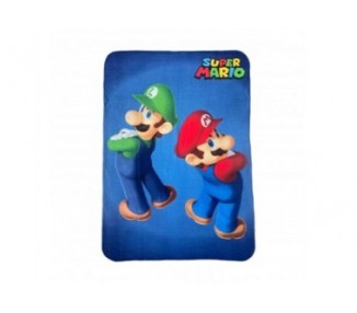 Manta Polar 100*140 Mario & Luigi