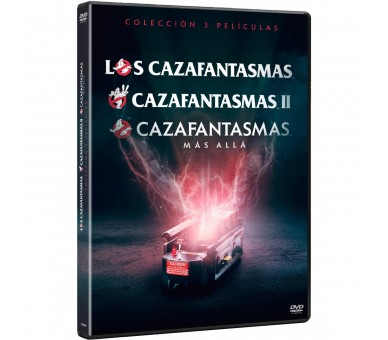 Dvd - Cazafantasmas Pack 1 + 2 + Más Allá