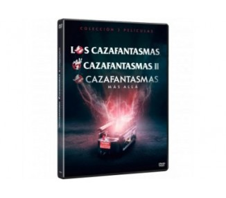 Dvd - Cazafantasmas Pack 1 + 2 + Más Allá