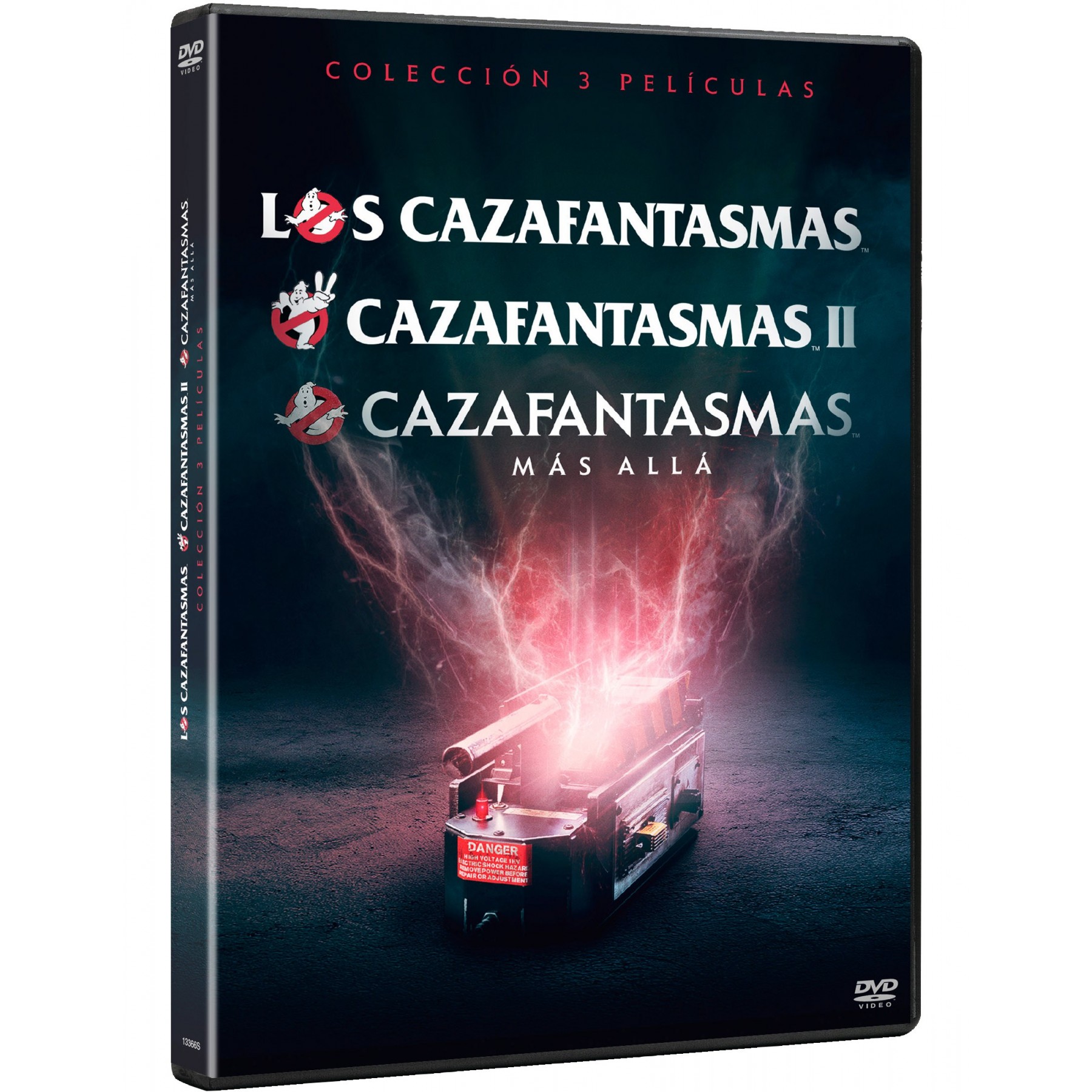 Dvd - Cazafantasmas Pack 1 + 2 + Más Allá