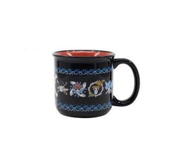 Taza Ceramica Desayuno.400Ml One Piece Mug Case Jolly Roger