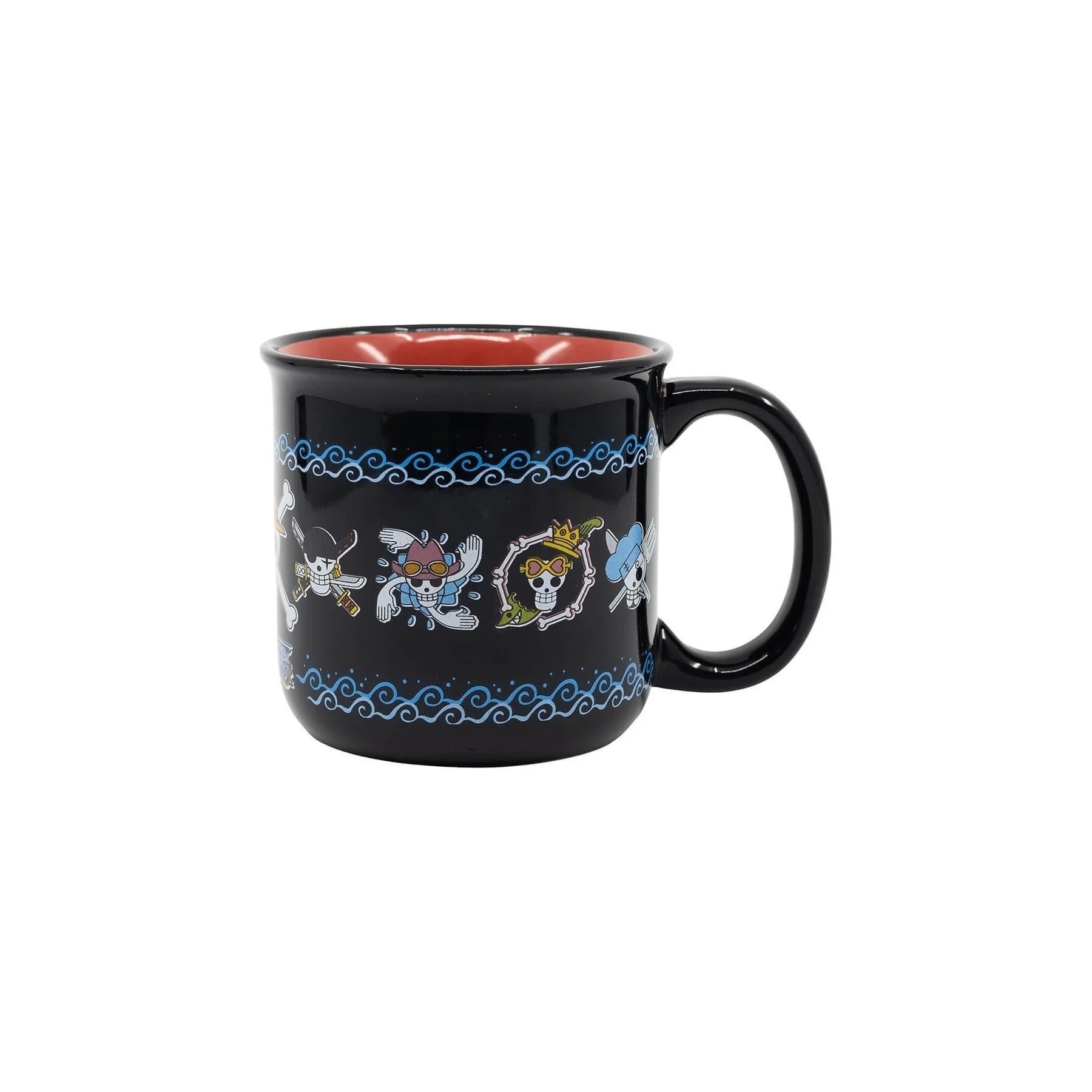 Taza Ceramica Desayuno.400Ml One Piece Mug Case Jolly Roger