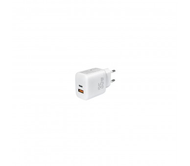 Cargador De Pared Leotec Lecsph35W2W/ 1Xusb Tipo-C/ 1Xusb/ 3