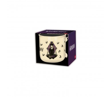 Taza De Desayuno Wednesday Nevermore 400 Ml