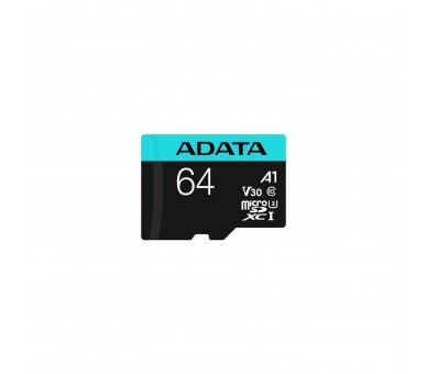 Adata Microsdxc/Sdhc Uhs-I U3 64Gb C/Adapt