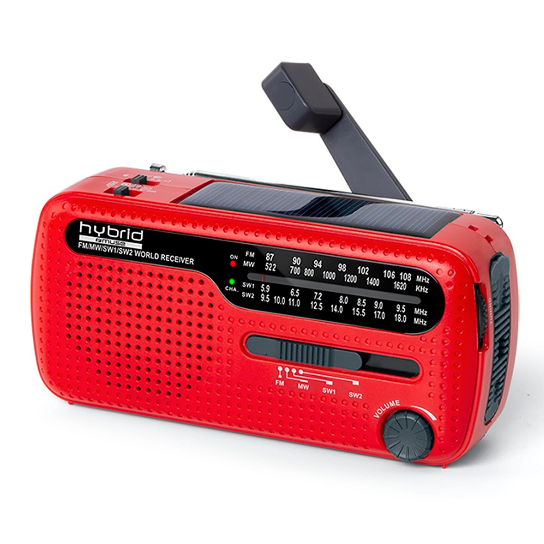 Muse Mh-07 Red / Radio Portátil