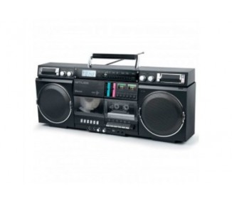 Muse M-380 Gb Black / Radio K7 Y Cd Portátil