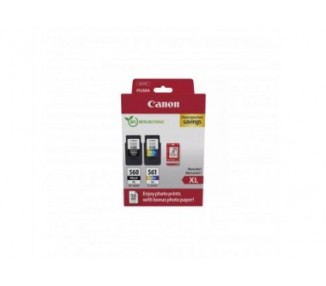 Multipack Canon Pg - 560Xl Negro - Cl - 561Xl Multicolor + 5