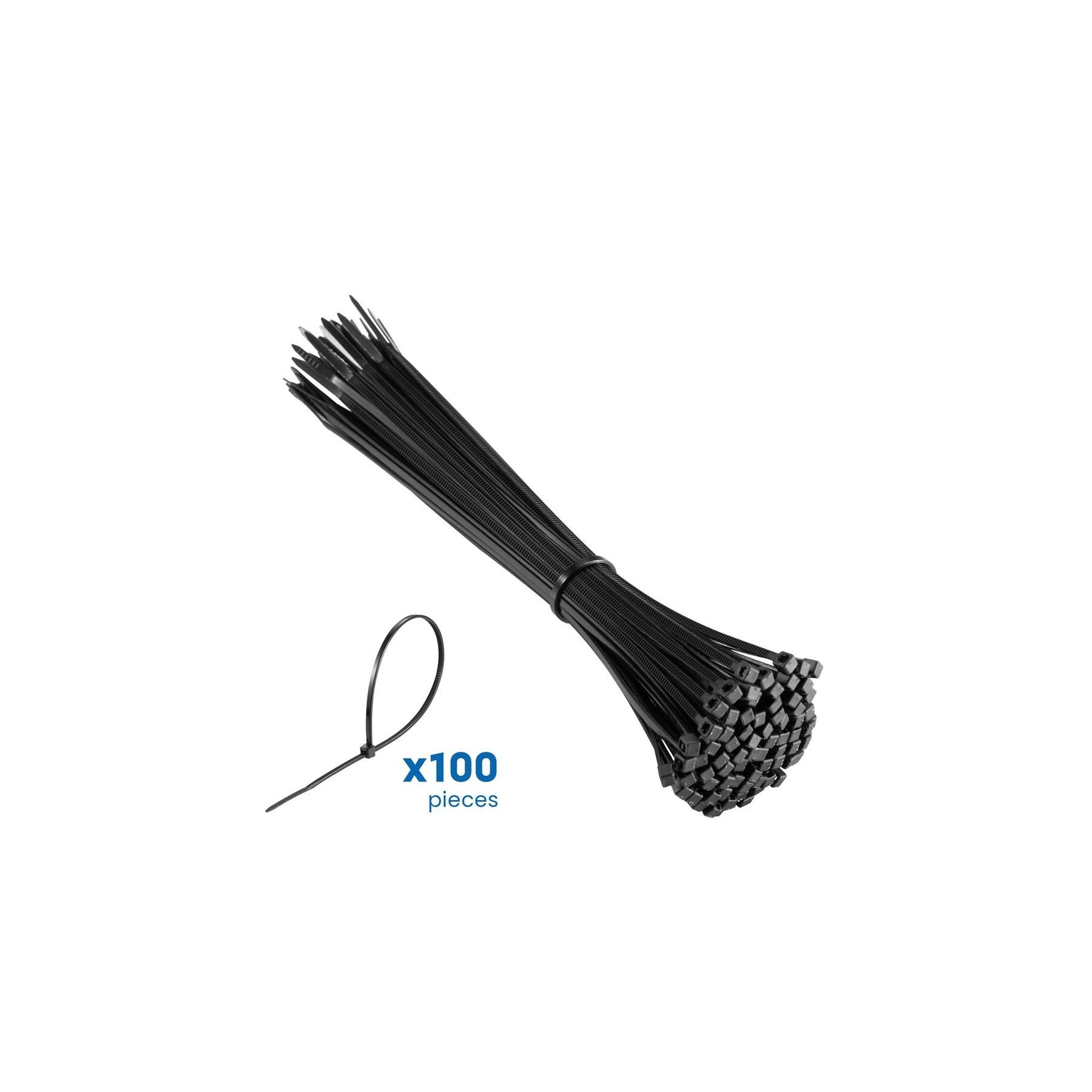 Bridas De Nailon Negro Ewent Ew1564 200Mm X 2.5Mm 100U